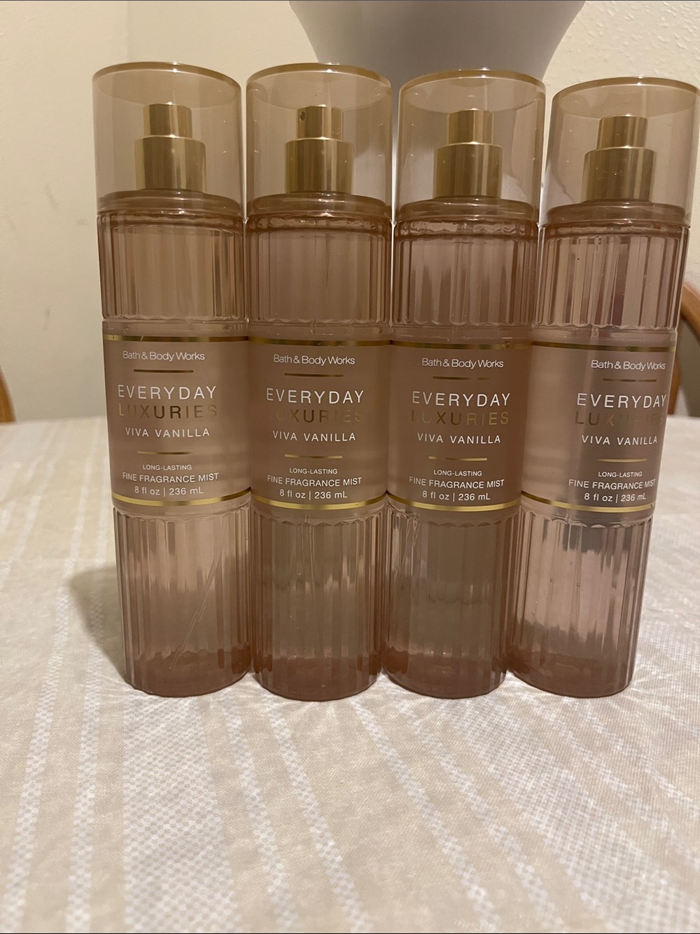 BATH AND BODY WORKS EVERYDAY LUXURIES VIVA VANILLA FINE FRAGRANCE MIST